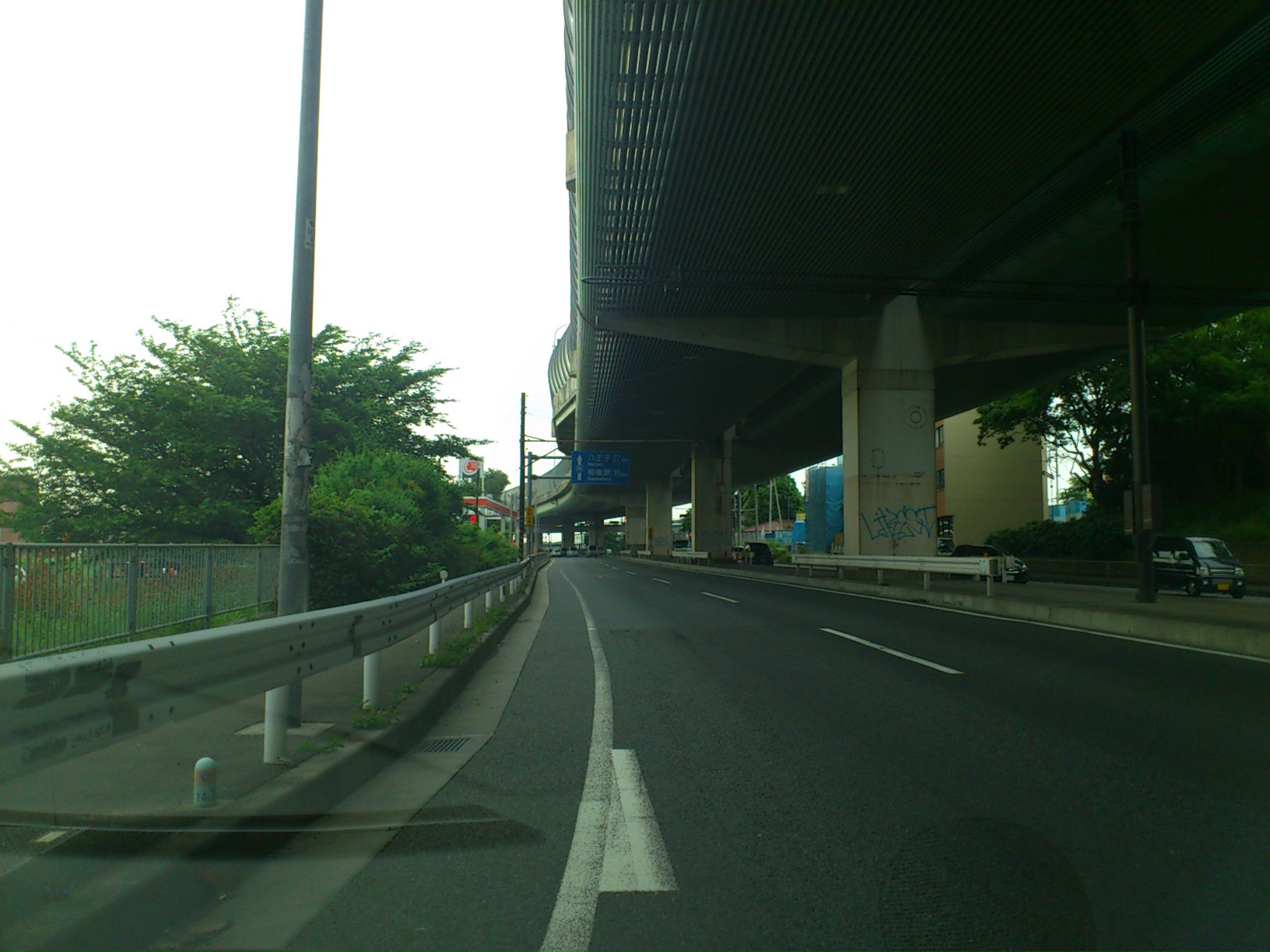 国道16号からのアプローチ