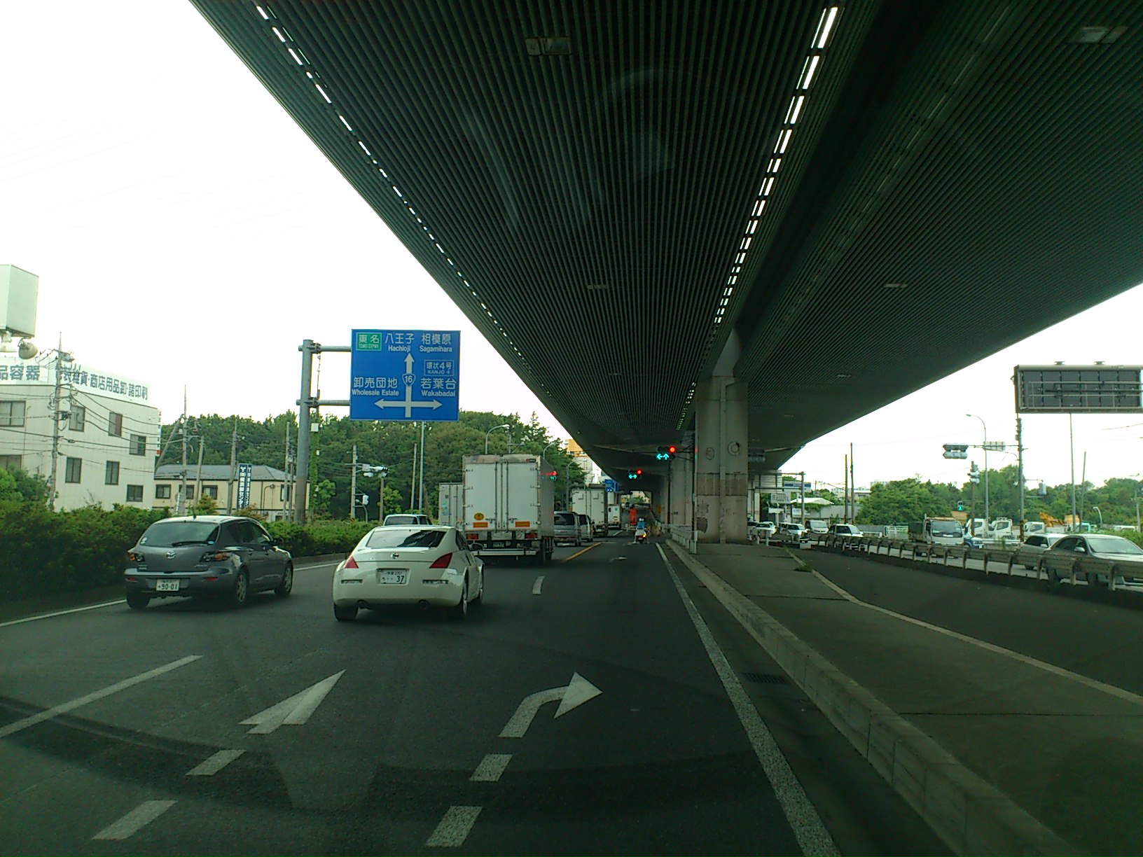 国道16号からのアプローチ