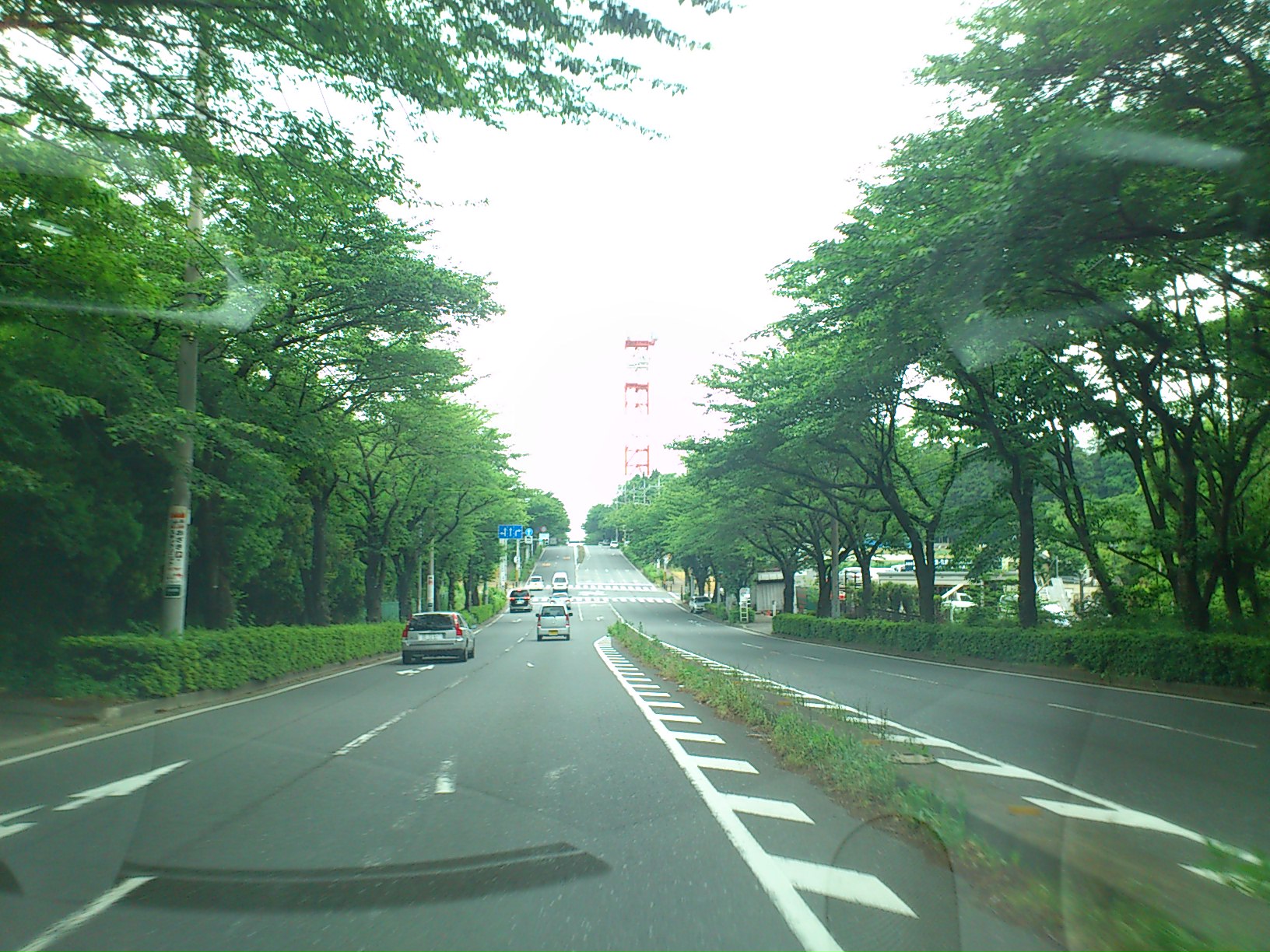 国道16号からのアプローチ