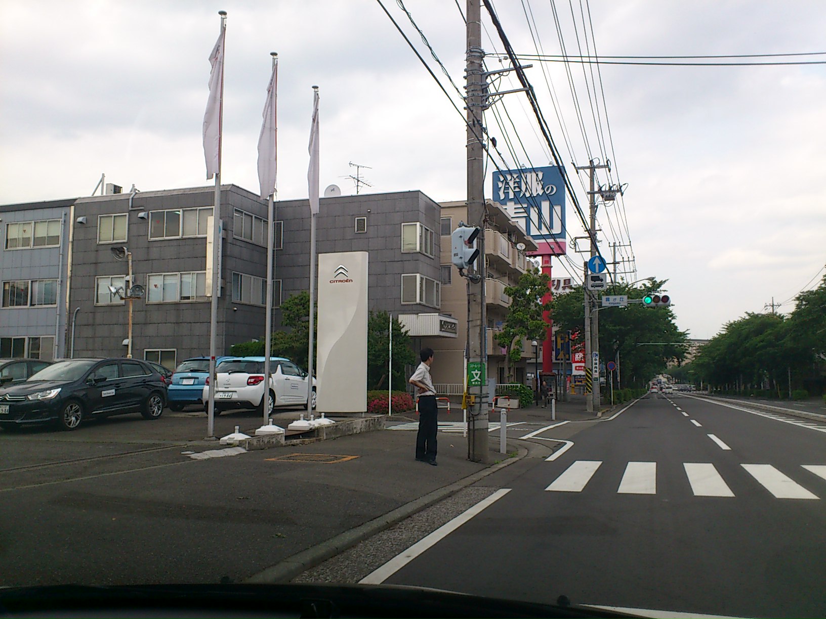 国道16号からのアプローチ