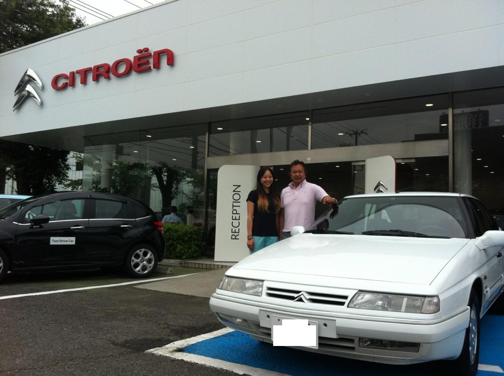 シトロエン　ＸＭ　納車