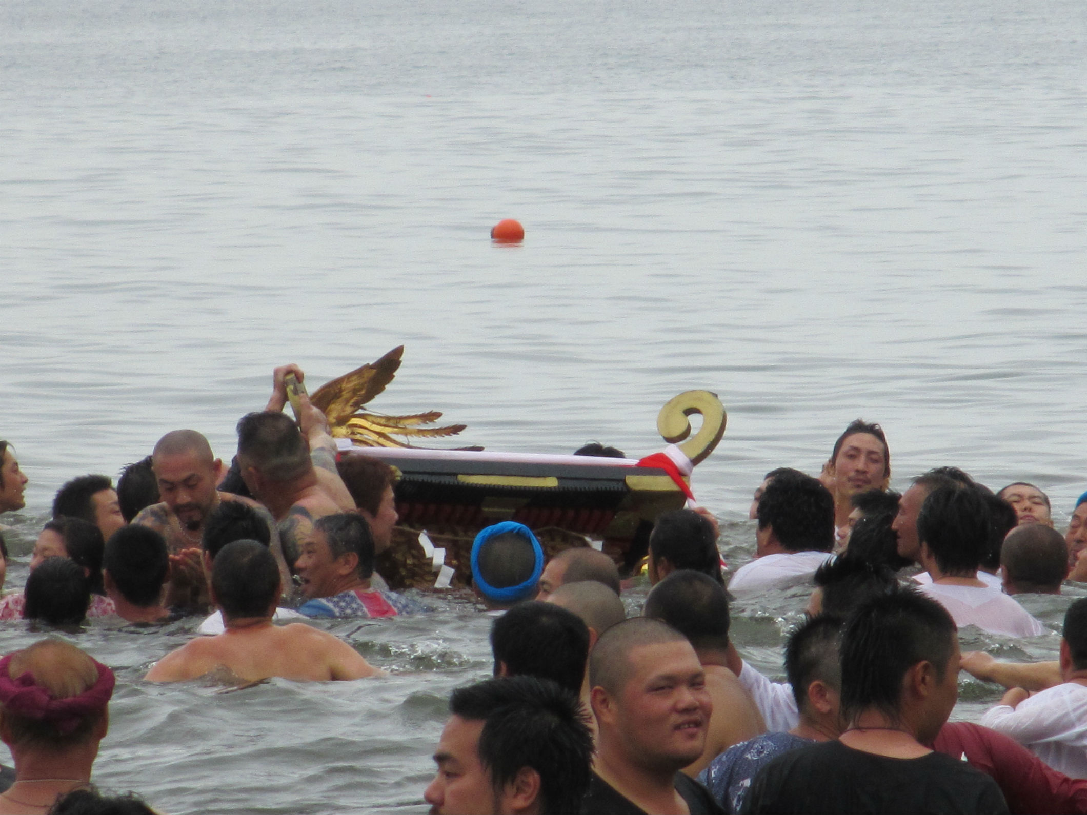 大磯海水浴場海開き