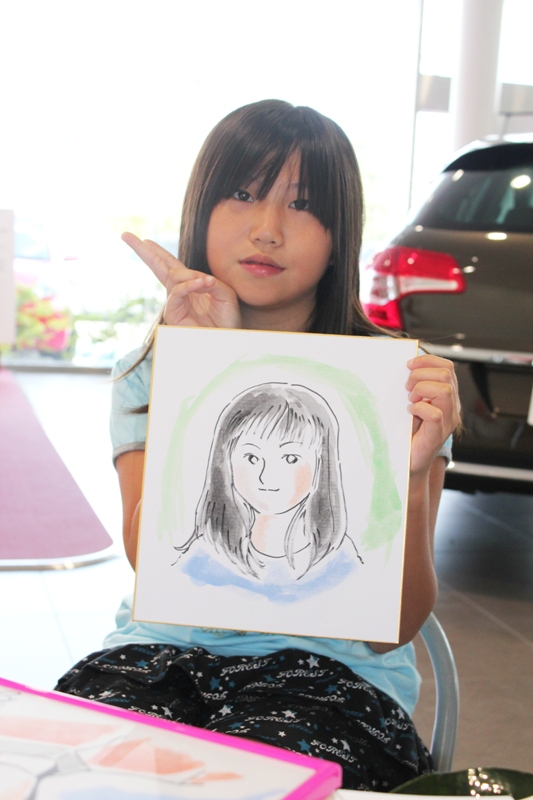 飛び出せ夏休み！似顔絵＆カブトムシ最終日です！