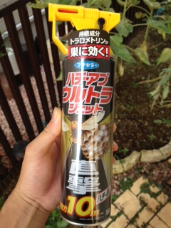 蜂退治！