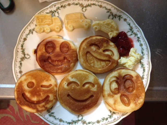 パンケーキ作り