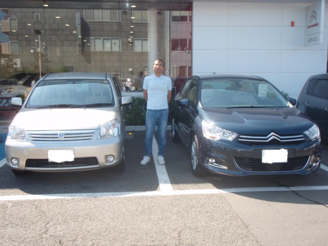 Ｃ4　エクスクル－シブ　ご納車しました。