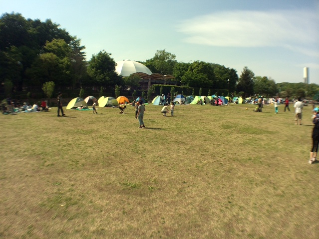 ゴールデンウィークに近くの公園へ