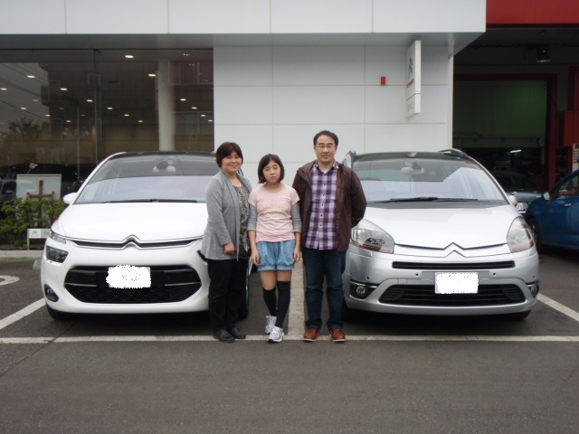 C4 ピカソ　ご納車いたしました。