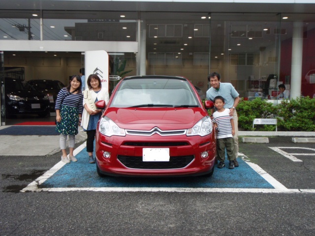 C3　ご納車いたしました。