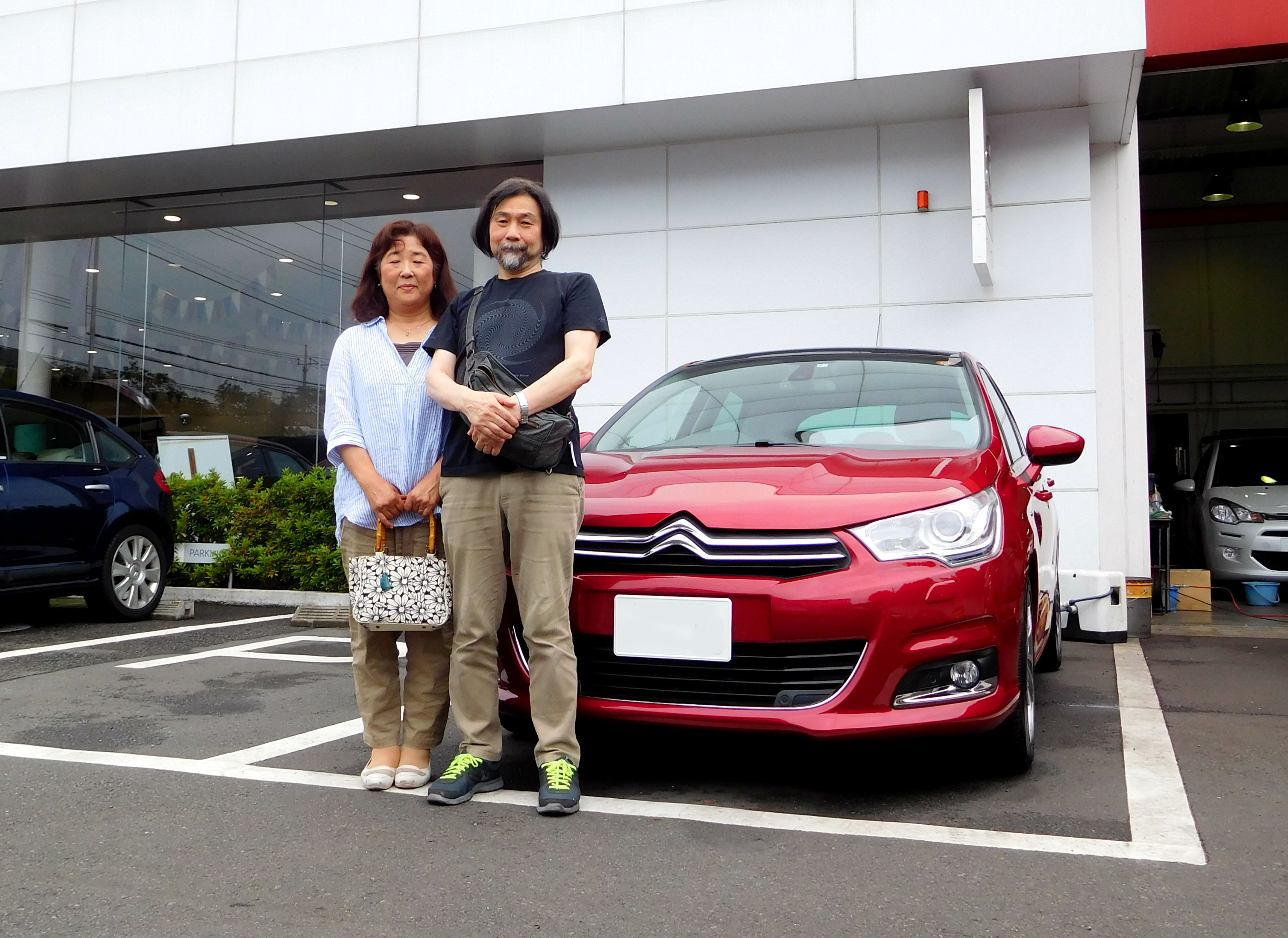 ご納車式の様子