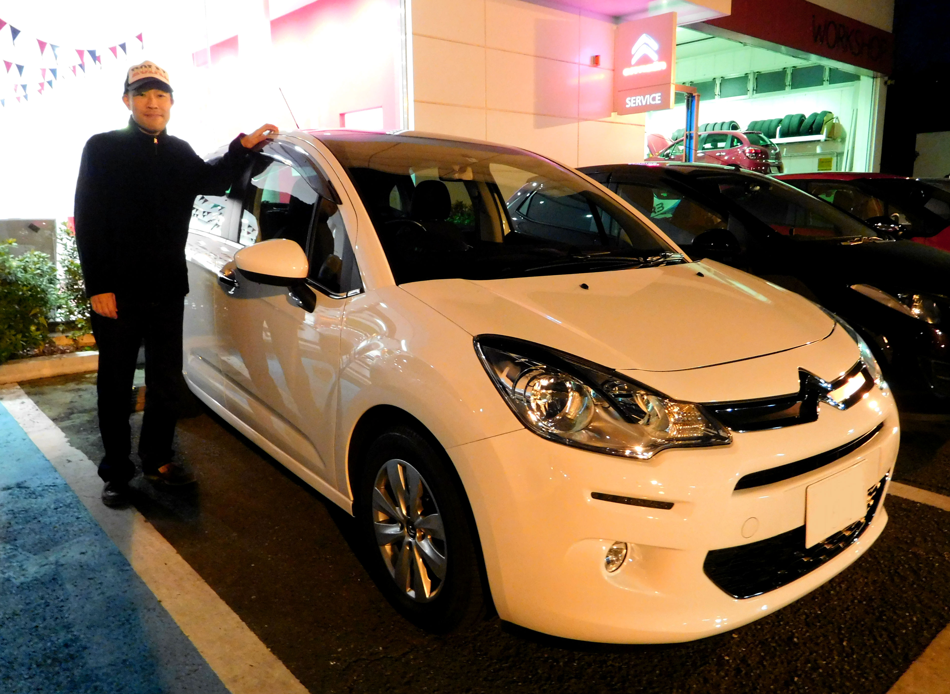 ご納車式。C3からNEWC3へ