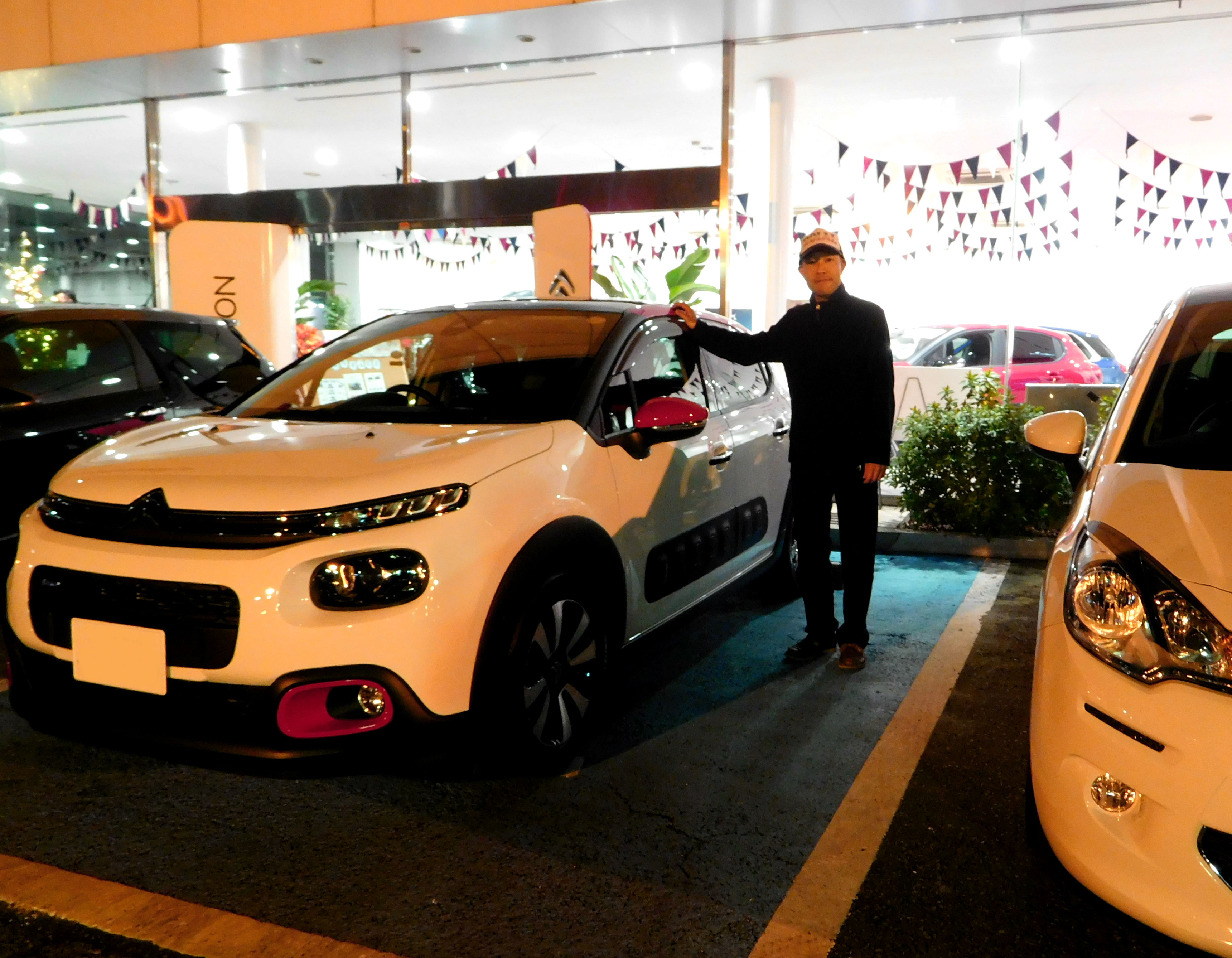 ご納車式。C3からNEWC3へ