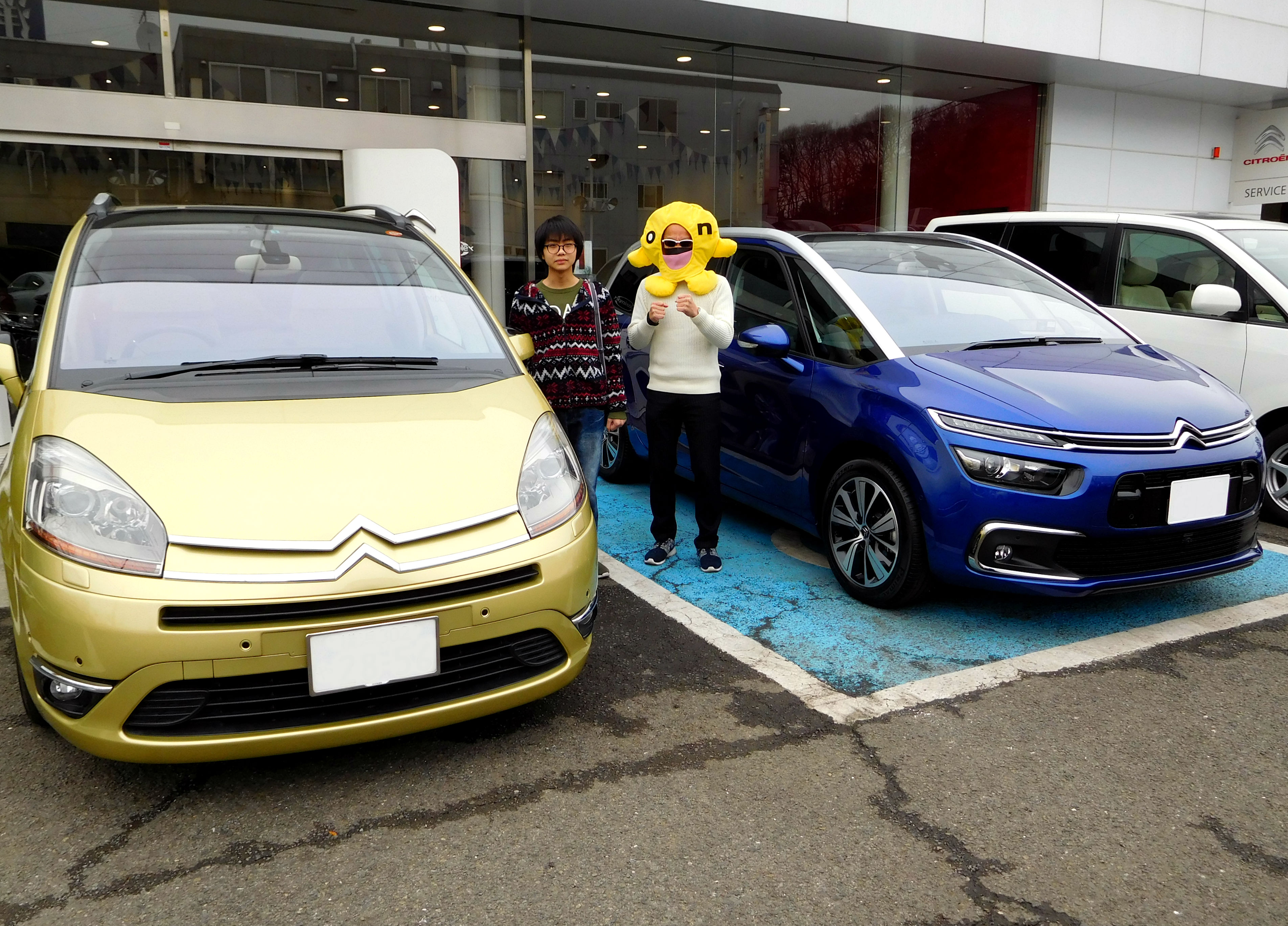 ご納車式（2代目のピカソ）