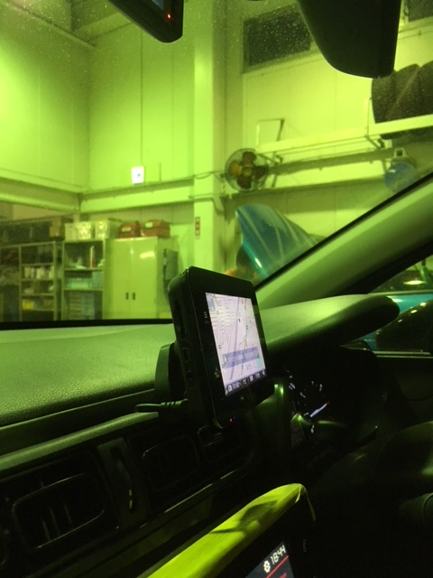 オリジナルなナビ取り付け