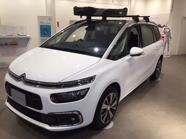 C4 PICASSO でキャンプ！