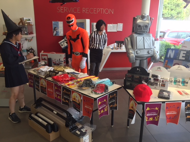 ウィンターアクセサリーキャンペーン、ハロウィンイベント