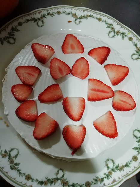 我が家の誕生日ケーキ