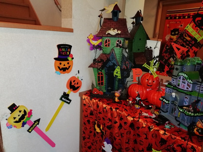 一足先にハロウィンです。