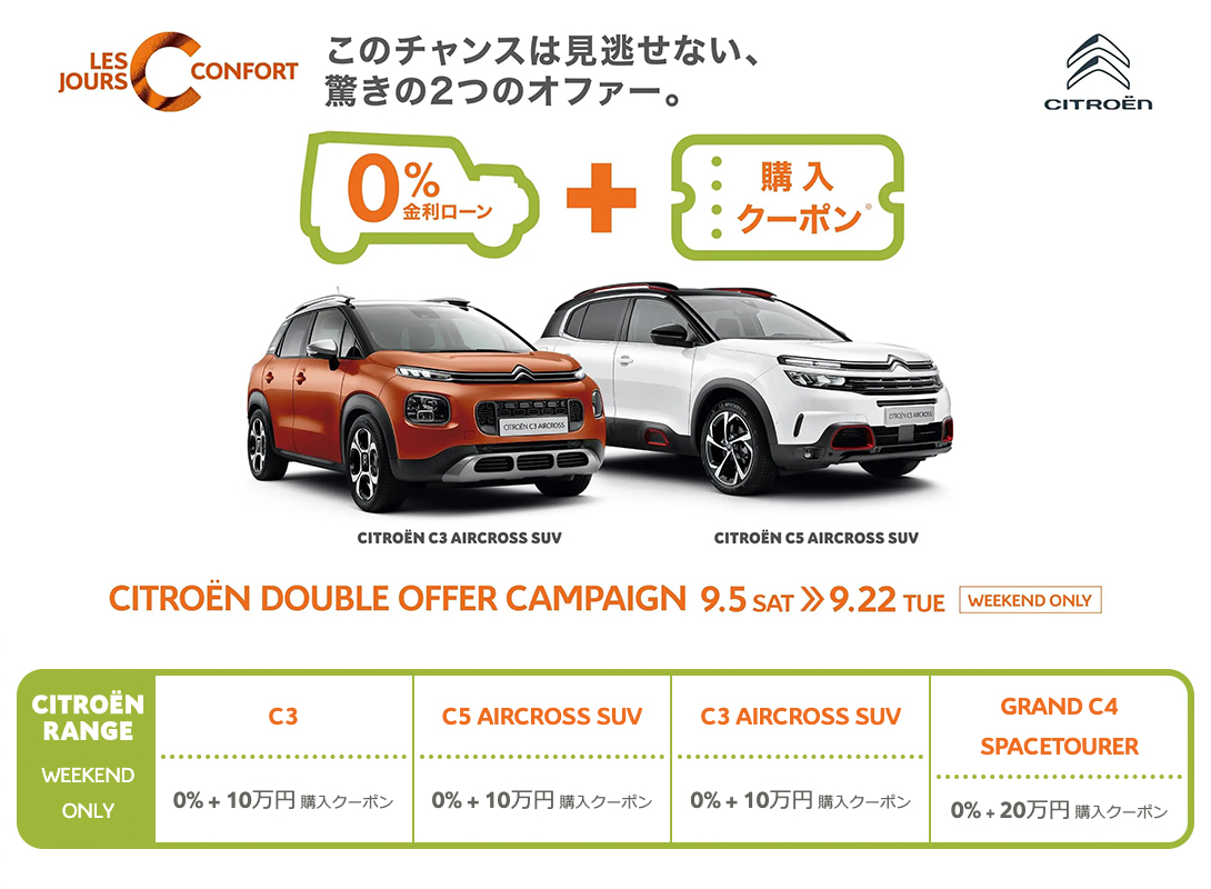 CITROEN DOUBLE OFFER CAMPAIGN