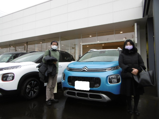 C3エアクロス納車式