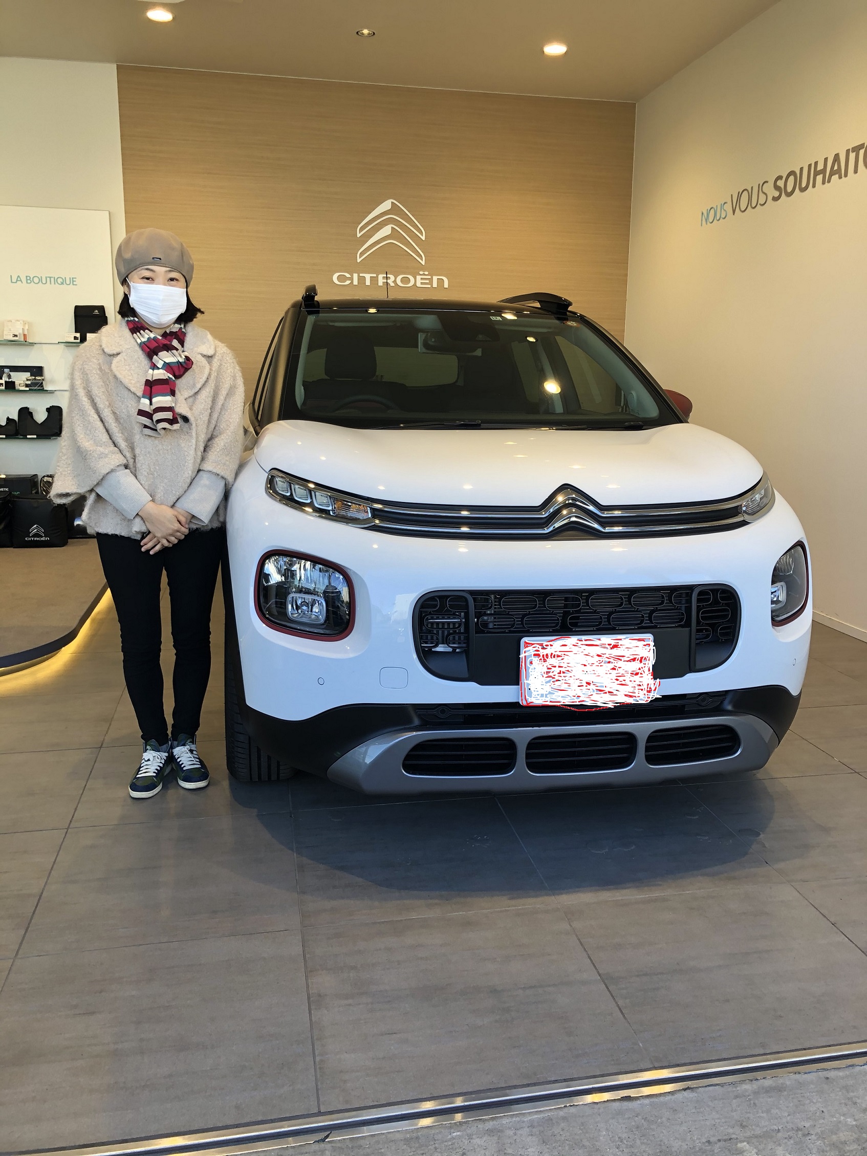 CITROEN　C3AIRCROSS　納車式
