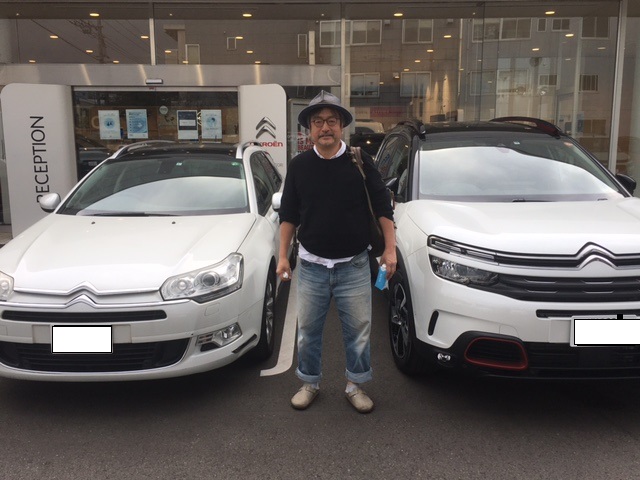 納車写真（C5エアクロス）