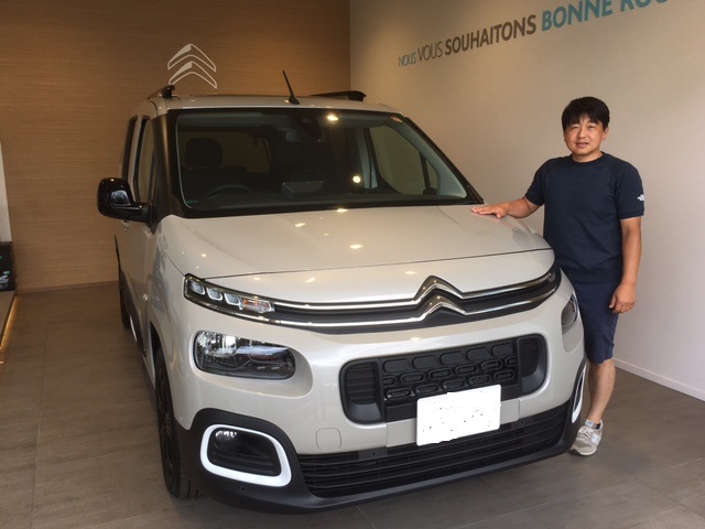 納車式（ベルランゴ大変お待たせ致しました）