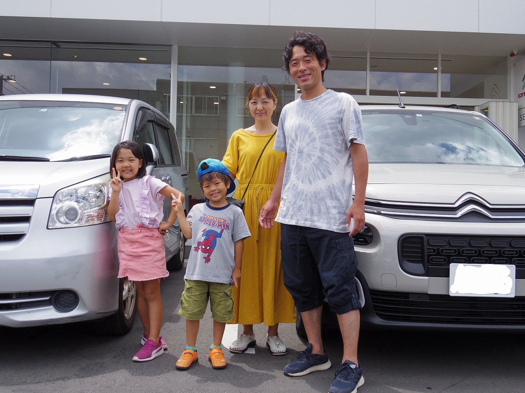 ベルランゴ　新車納車