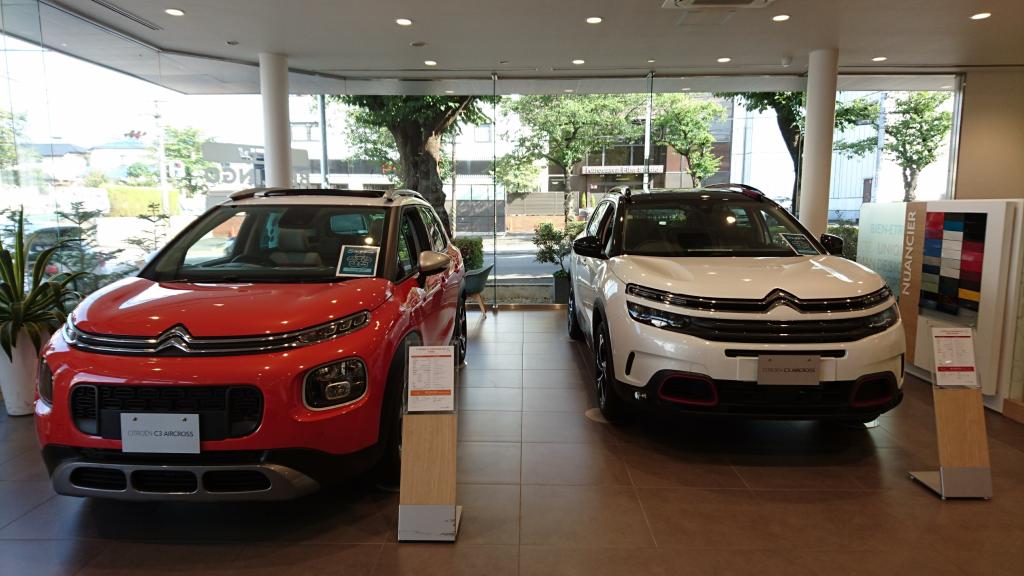 展示車を入れ替えました