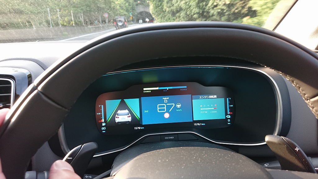 C5エアクロスPHＥV　（試乗感）