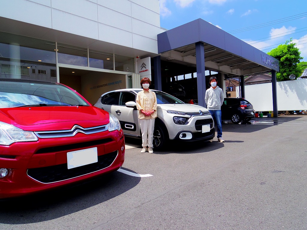 C3からC3へ　納車しました
