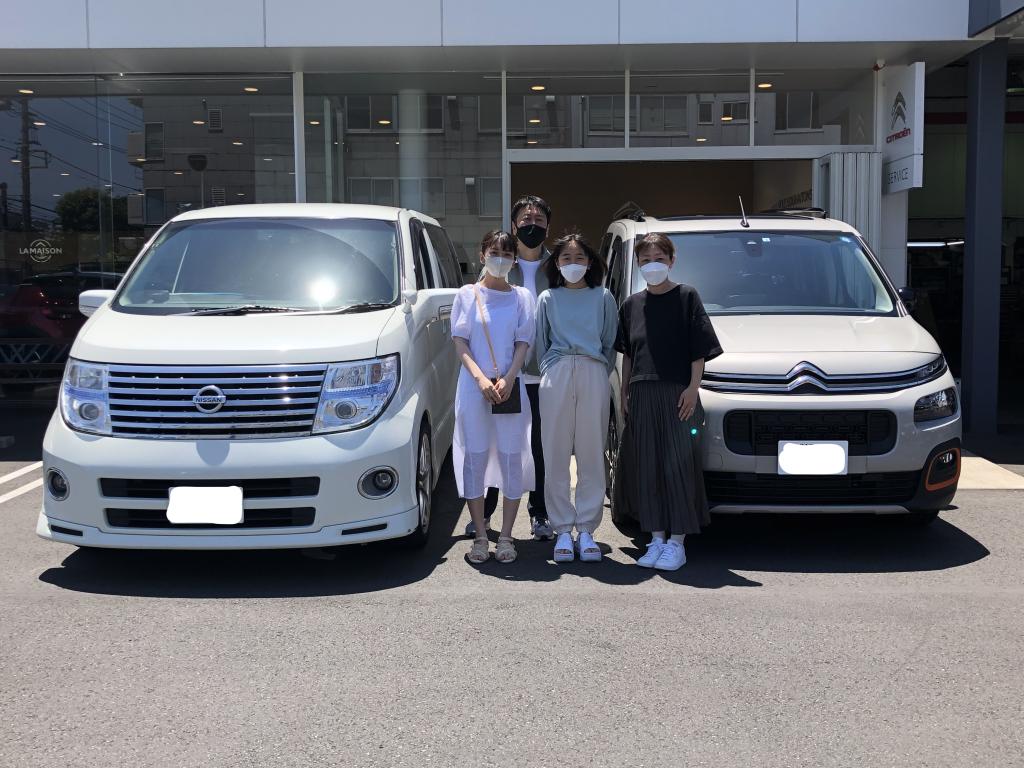 ベルランゴご納車