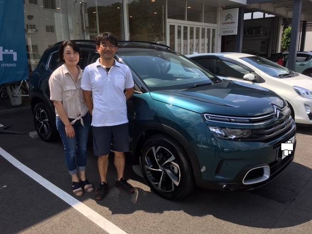 納車式　（素敵なご夫婦に感謝です）