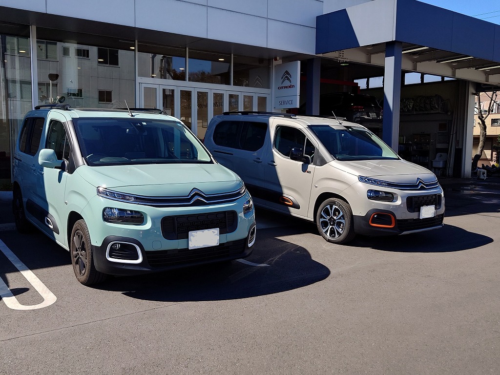 ベルランゴ納車と