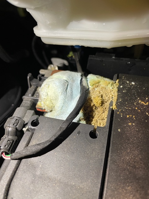 バッテリー液漏れ