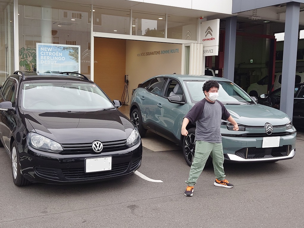 新型C4Hybrid納車