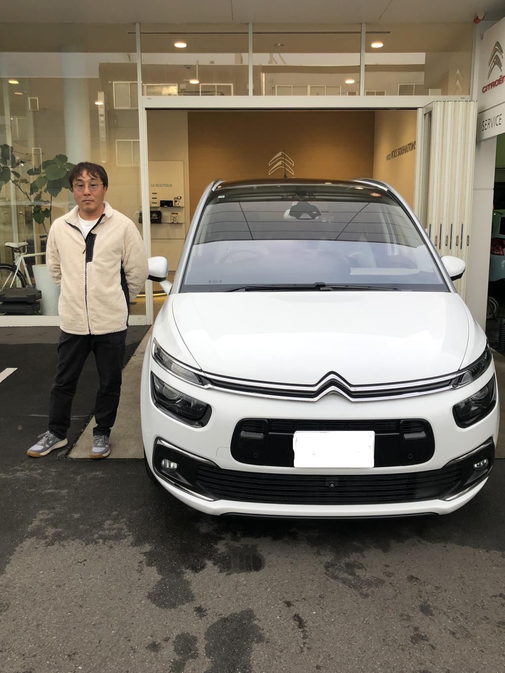 グランドＣ４スペースツアラーご納車式(Ｋ様おめでとうございます！）