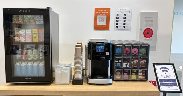 フリードリンクをご用意しております(^^)