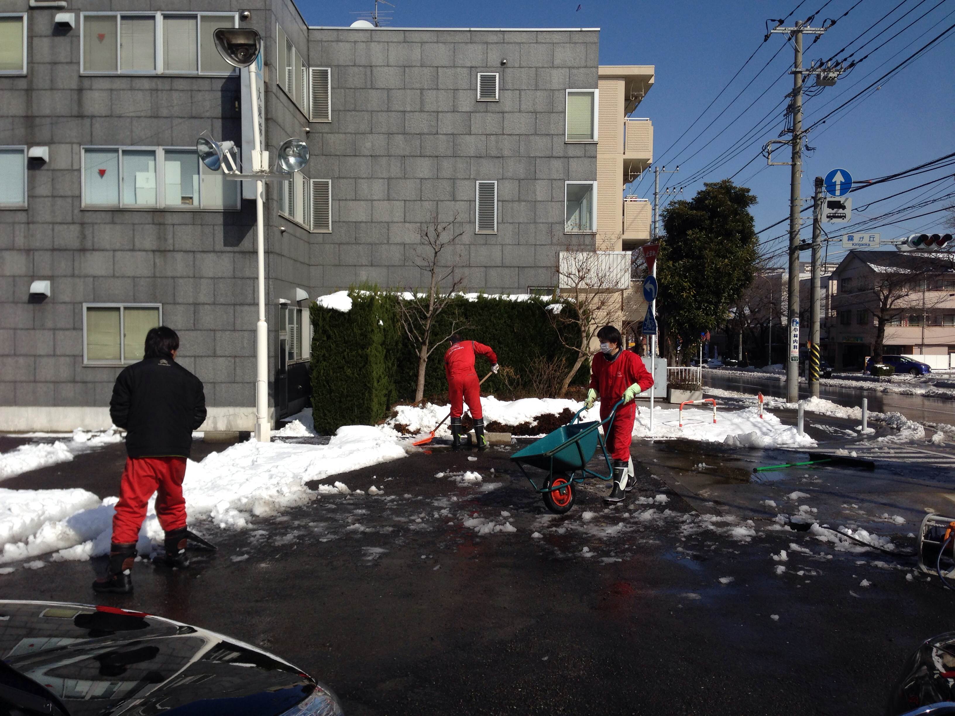 雪掻きＰＡＲＴＹ　in　シトロエン横浜緑