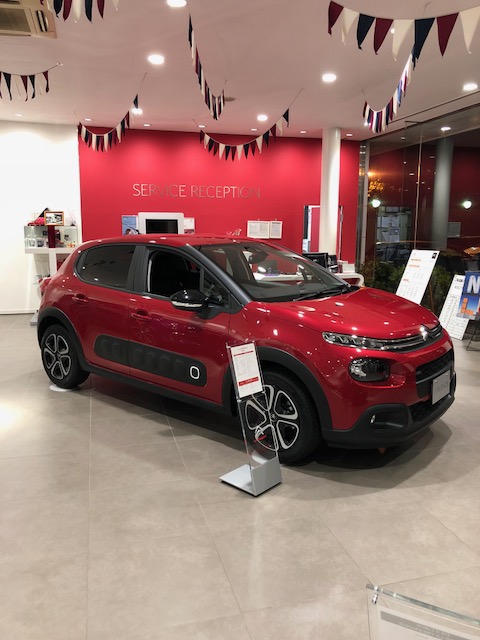 展示車入れ替えました。