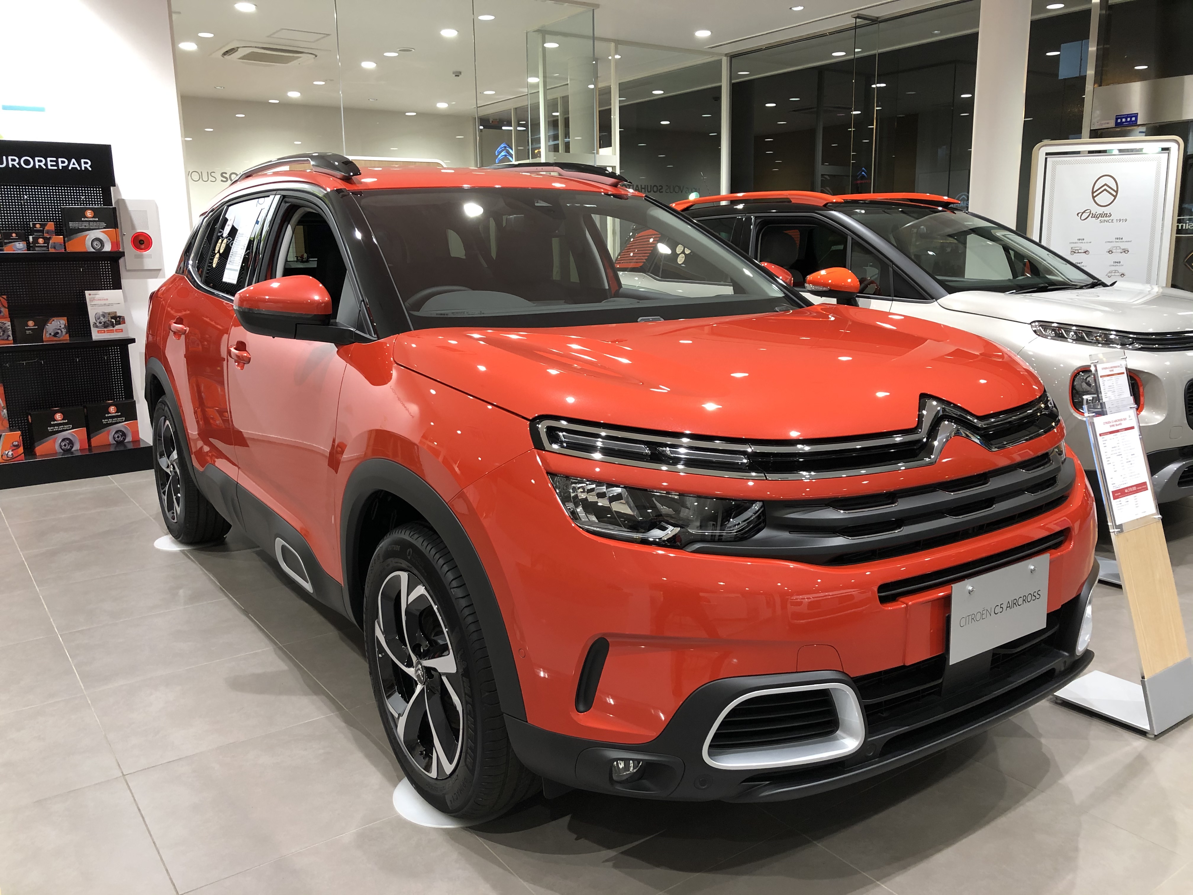 展示車入れ替えました