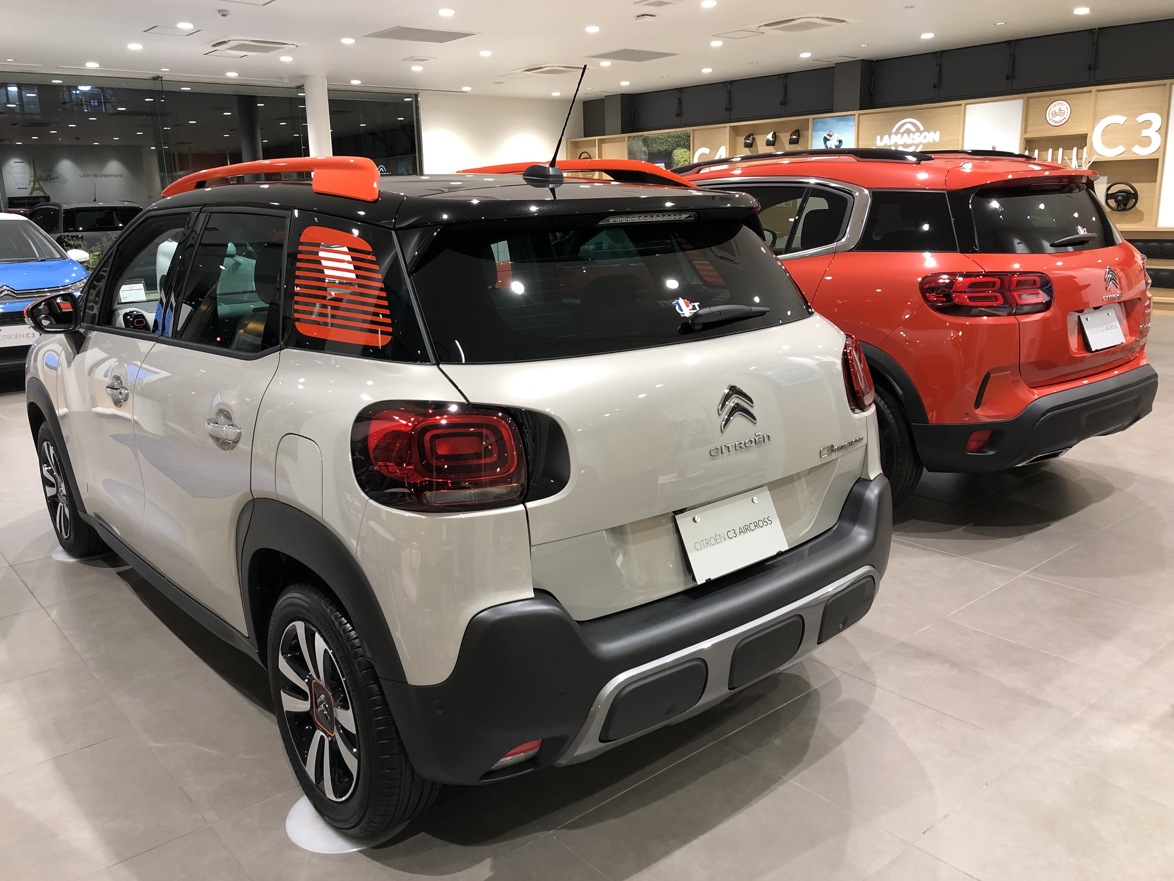 展示車入れ替えました