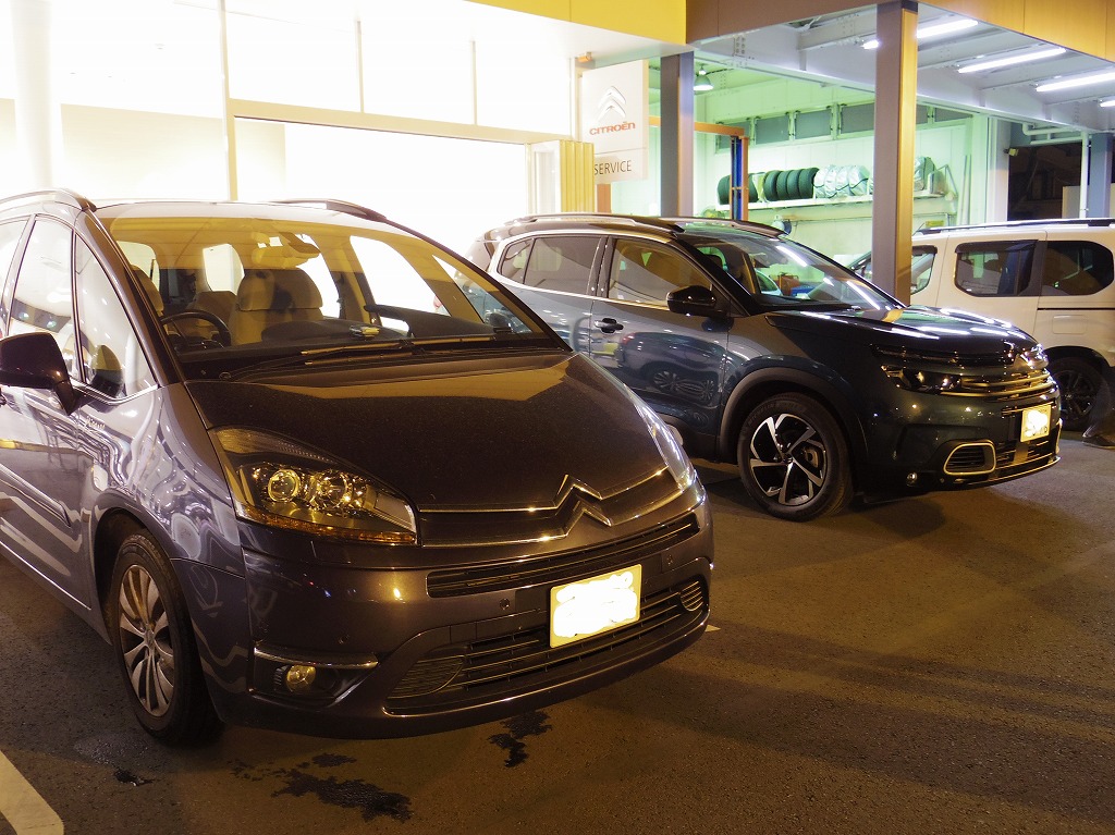 納車式　C4PicassoからC5エアクロスへ