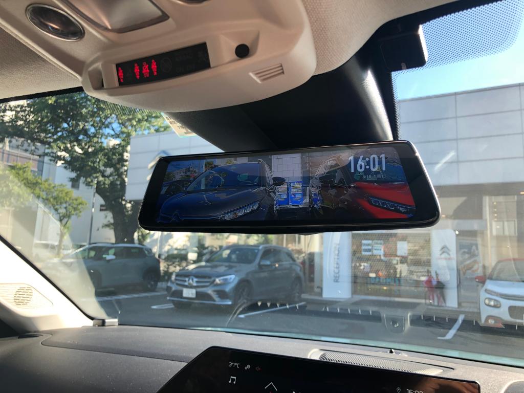 ミラー型ドラレコ（インテリア）