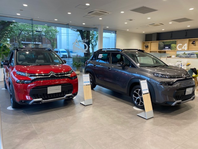 展示車を入れ替えました。