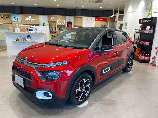 展示車を入れ替えました。