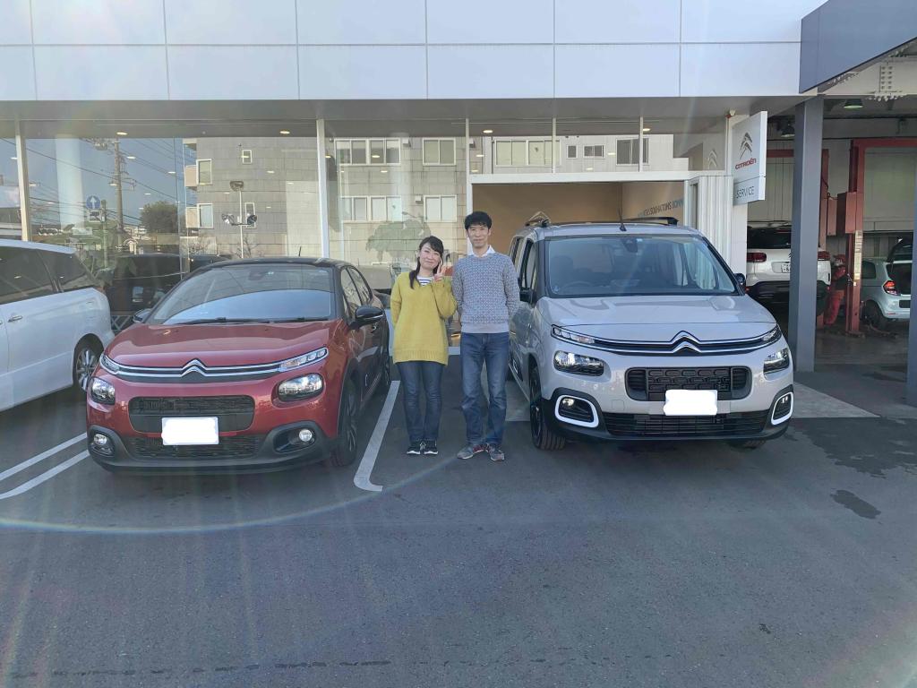 ベルランゴご納車