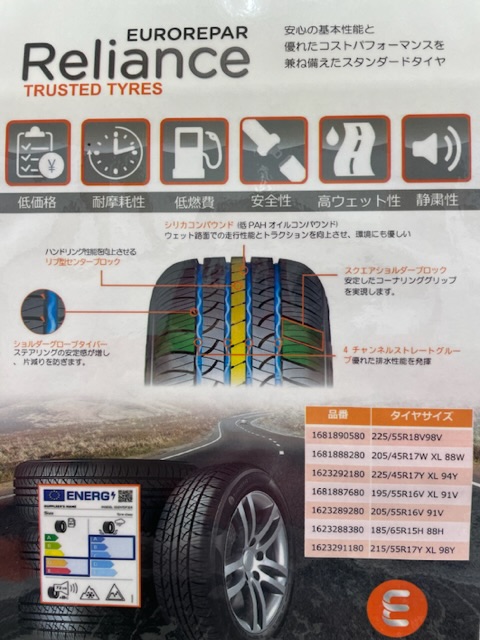 ユーロレパタイヤ復活！