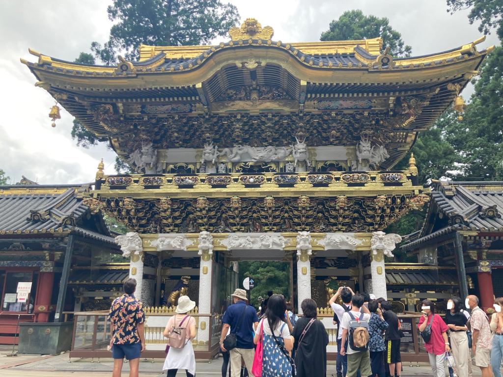 観光、敢行、完工、日光！