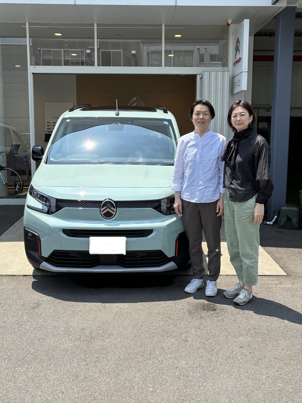 ご納車式(シトロエンｔｏシトロエン）